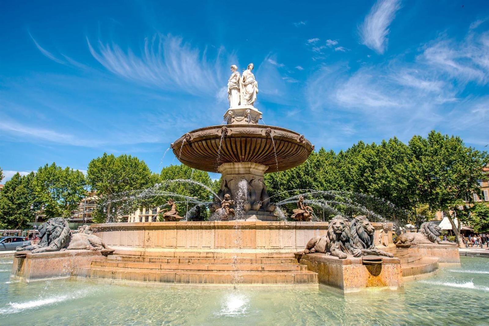 L'Amandier - Joli Appartement T3 Neuf Centre Ville A 2 Pas De La Rotonde Mirabeau Et Des Allees Provencales Aix-en-Provence Dış mekan fotoğraf